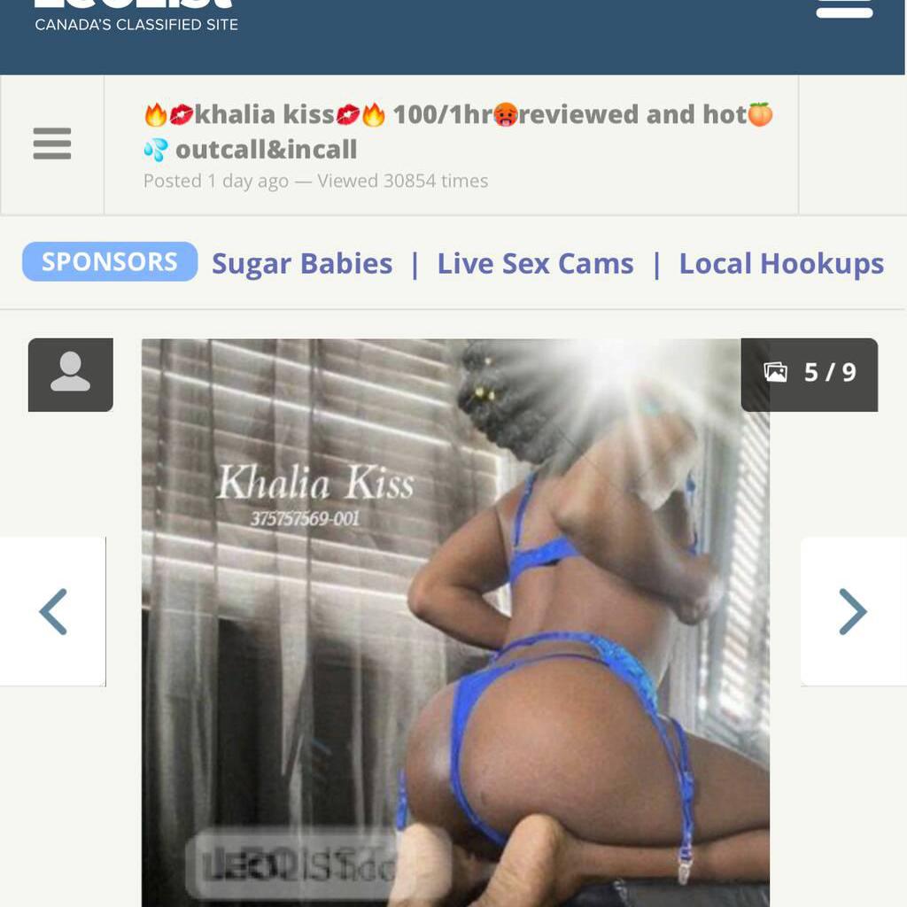 
                        Khalia kiss
                     is Female Escorts. | Montreal | Quebec | Canada | canadatopescorts.com 