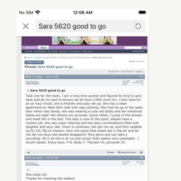 
                        Sara
                     is Female Escorts. | Edmonton | Alberta | Canada | canadatopescorts.com 