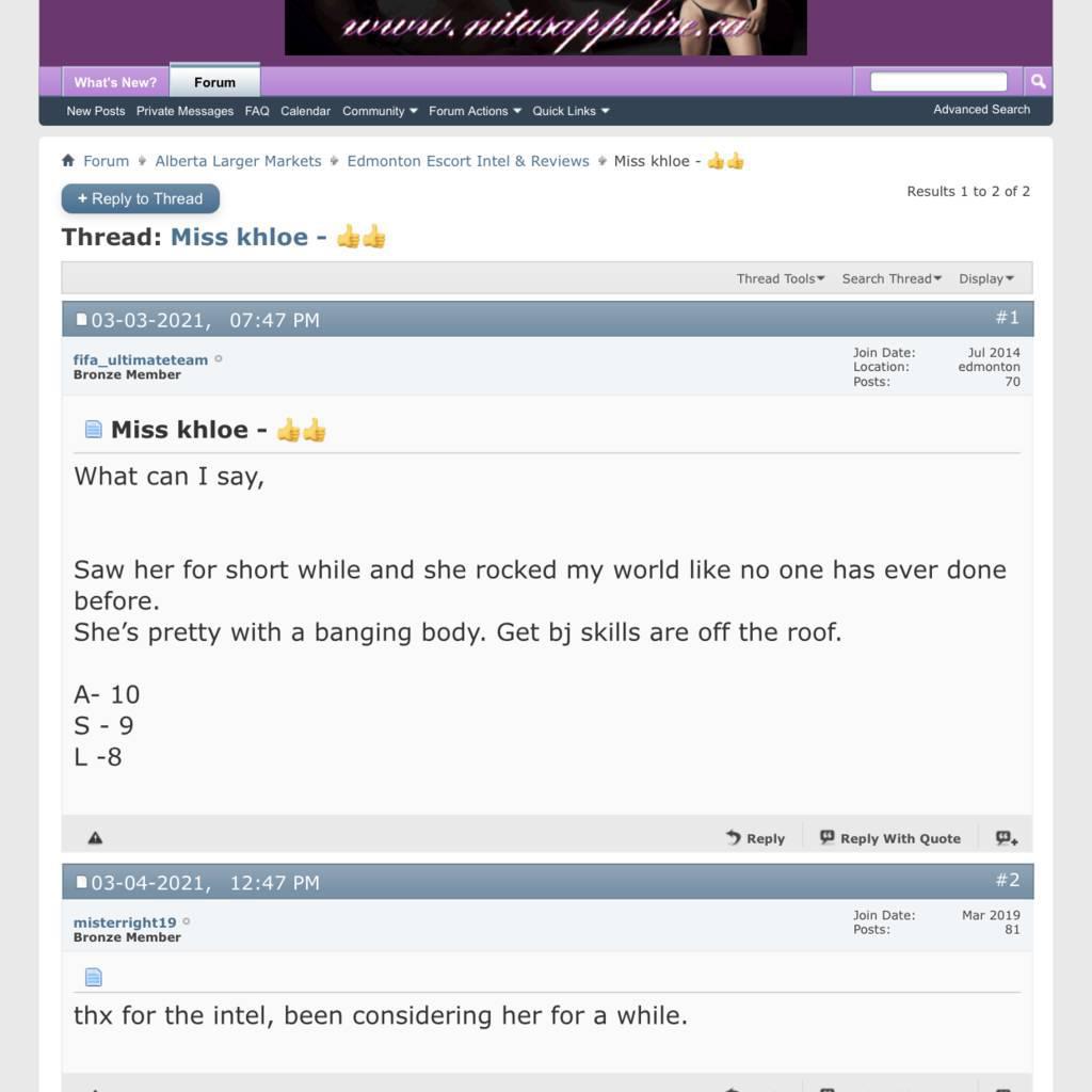 
                        Khloe Amore
                     is Female Escorts. | Edmonton | Alberta | Canada | canadatopescorts.com 