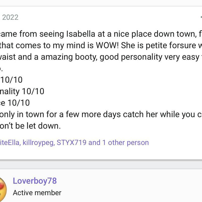 
                        Isabella
                     is Female Escorts. | Niagara | Ontario | Canada | canadatopescorts.com 