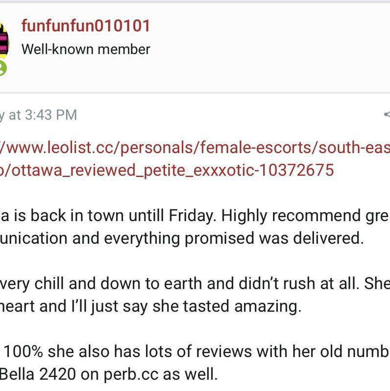 
                        Isabella
                     is Female Escorts. | Ottawa | Ontario | Canada | canadatopescorts.com 