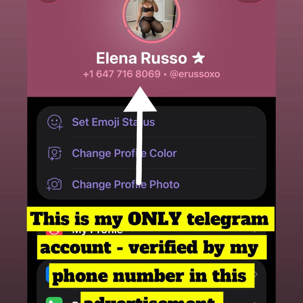 
                        ELENA RUSSO 647.716.8069
                     is Female Escorts. | Montreal | Quebec | Canada | canadatopescorts.com 