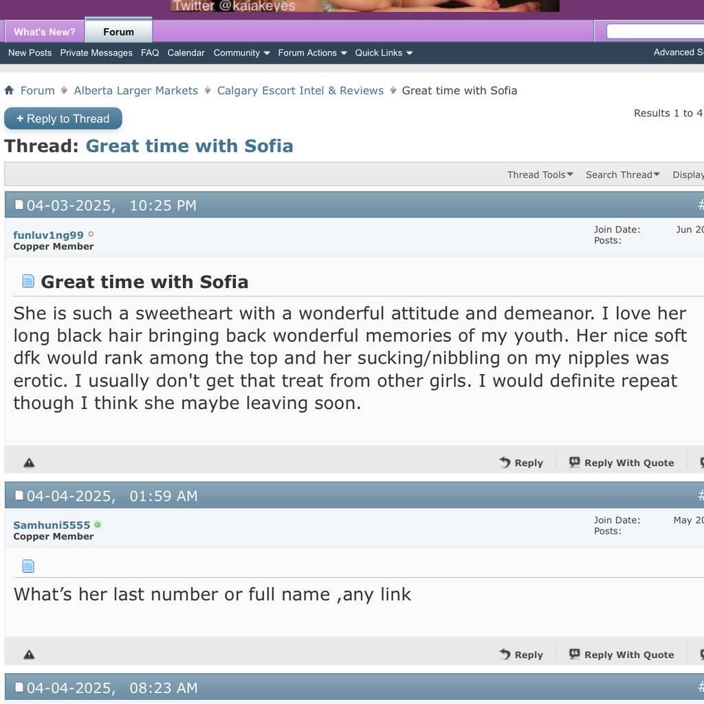 
                        Sofia
                     is Female Escorts. | Calgary | Alberta | Canada | canadatopescorts.com 