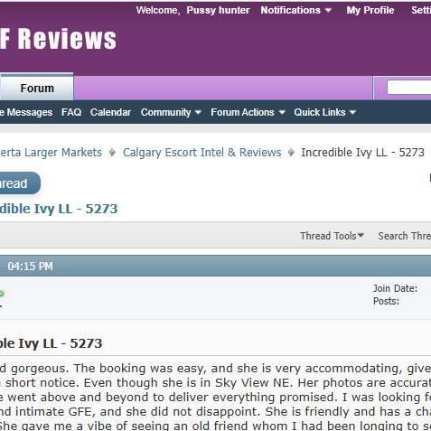 
                        Ivy
                     is Female Escorts. | Calgary | Alberta | Canada | canadatopescorts.com 