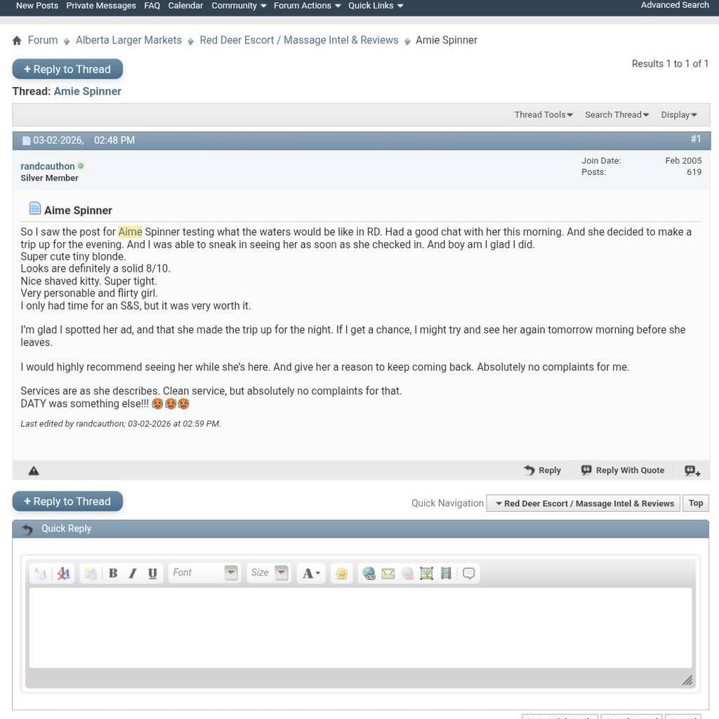 
                        Aime
                     is Female Escorts. | Red Deer | Alberta | Canada | canadatopescorts.com 