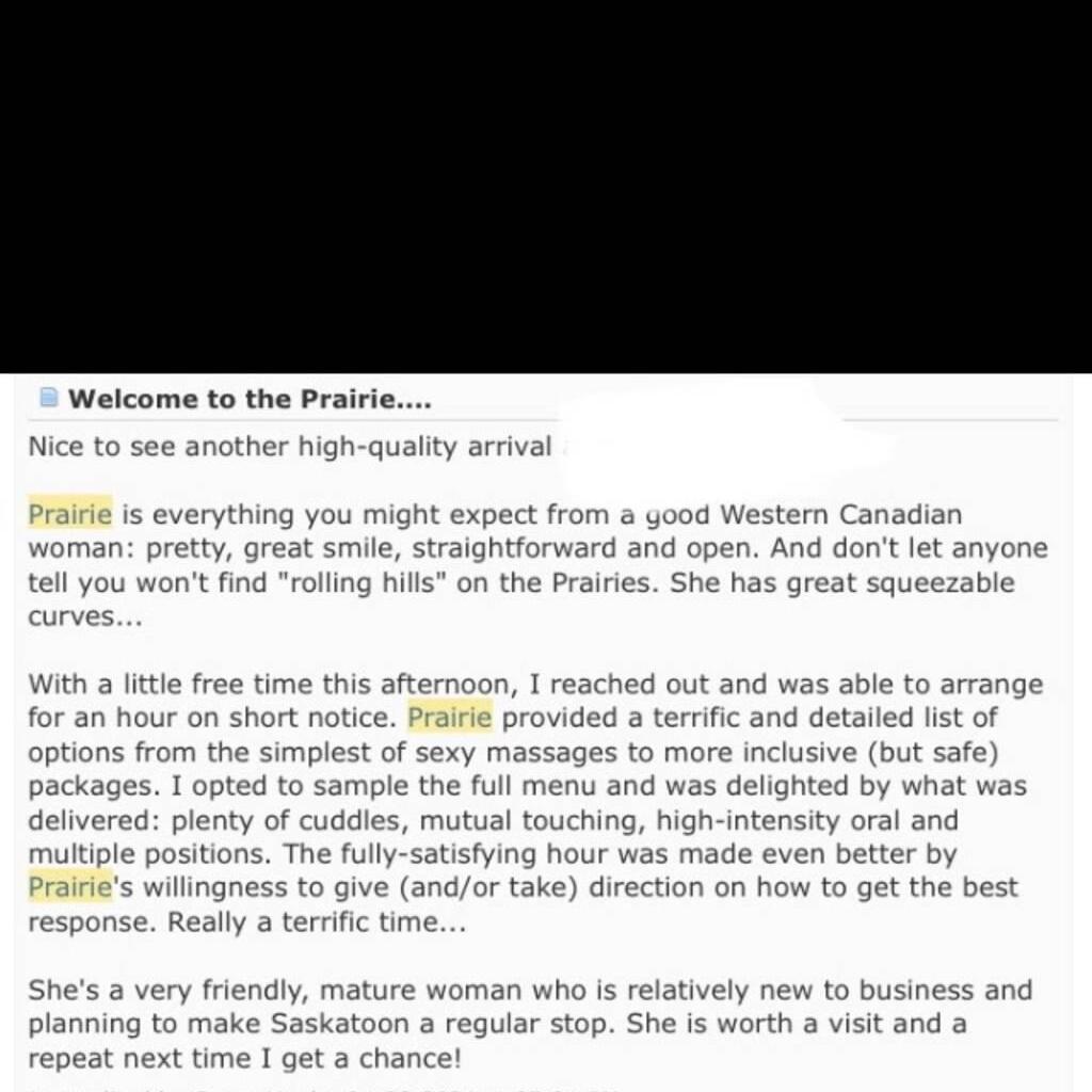 
                        Prairie
                     is Female Escorts. | Saskatoon | Saskatchewan | Canada | canadatopescorts.com 