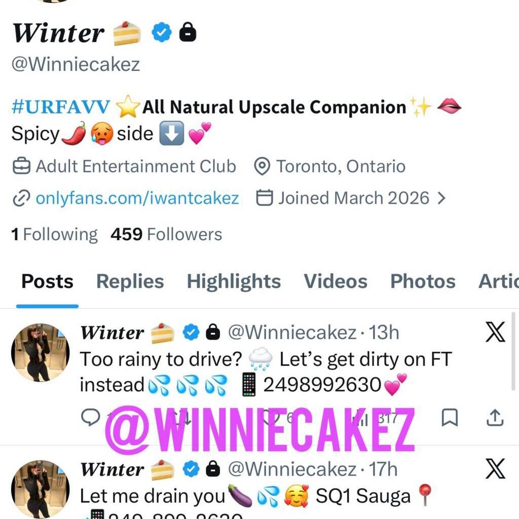 
                        Winnie
                     is Female Escorts. | Toronto | Ontario | Canada | canadatopescorts.com 