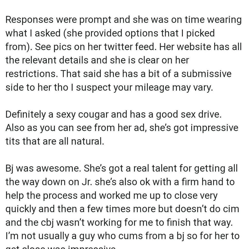 
                        Cougarnikki
                     is Female Escorts. | Fredericton | New Brunswick | Canada | canadatopescorts.com 