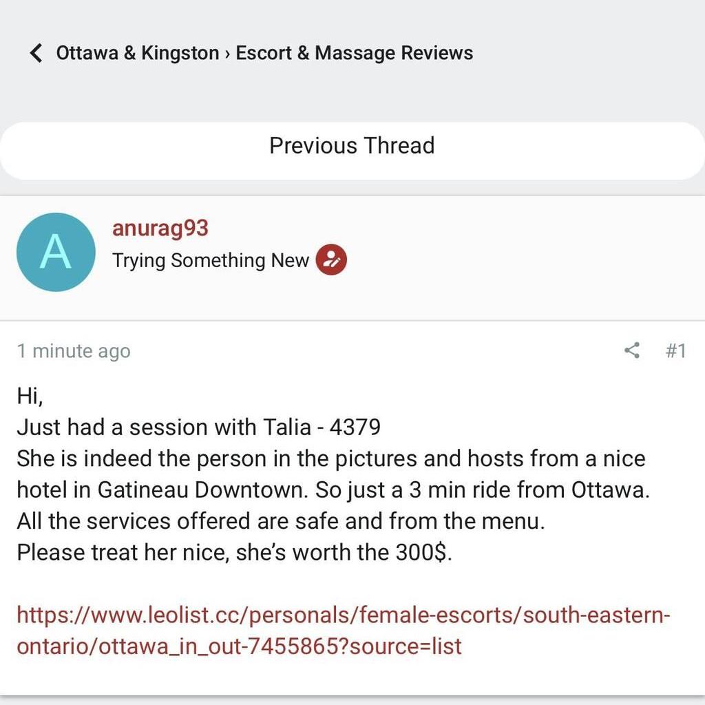 
                        Talia DeLuca
                     is Female Escorts. | Niagara | Ontario | Canada | canadatopescorts.com 