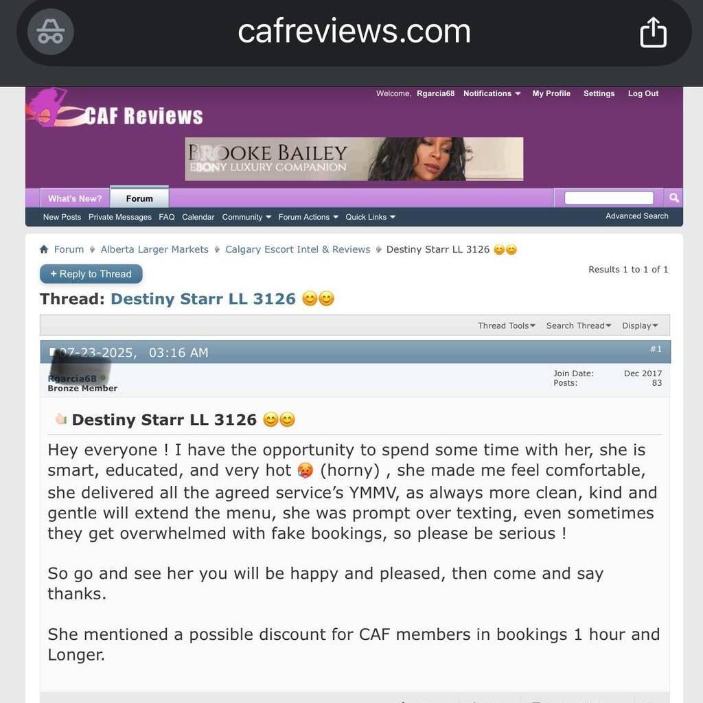 
                        Destiny Starr
                     is Female Escorts. | Calgary | Alberta | Canada | canadatopescorts.com 