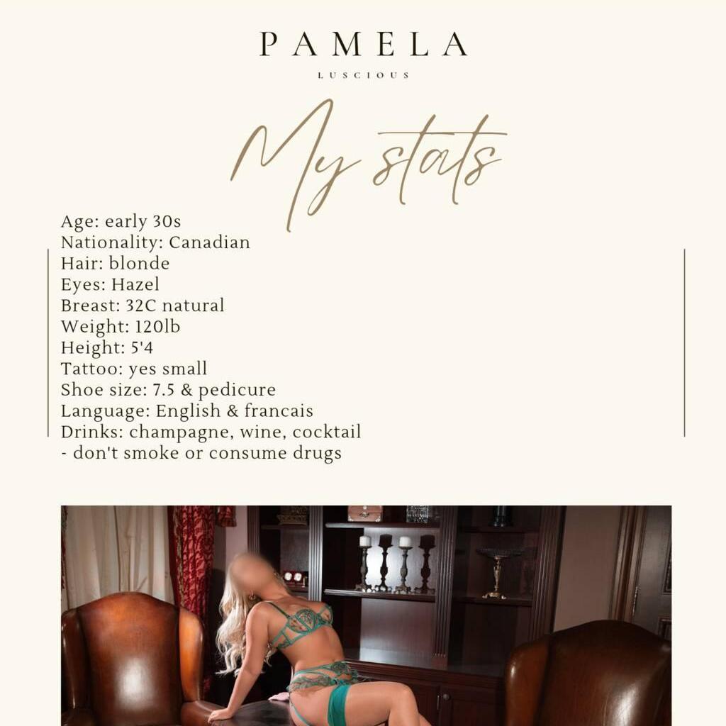 
                        Pamela Luscious  GFE PSE
                     is Female Escorts. | Fredericton | New Brunswick | Canada | canadatopescorts.com 