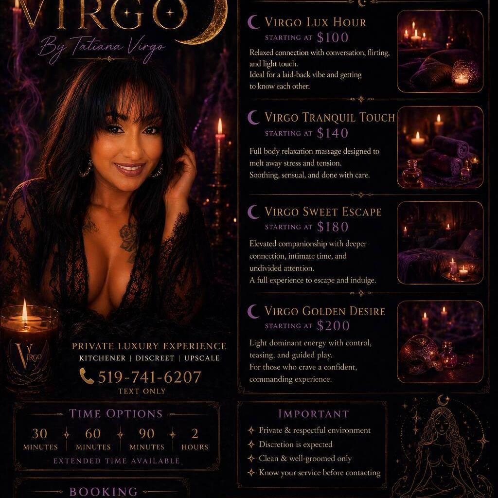 
                        Tatiana VirgoHouse
                     is Female Escorts. | Kitchener | Ontario | Canada | canadatopescorts.com 