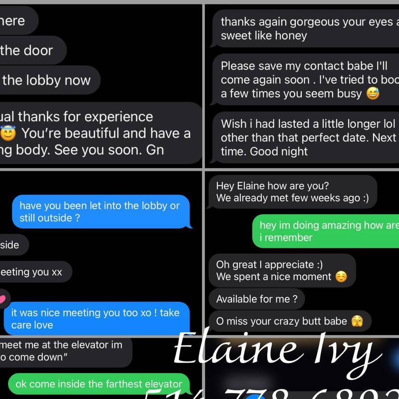 
                        Elaine Ivy
                     is Female Escorts. | Montreal | Quebec | Canada | canadatopescorts.com 