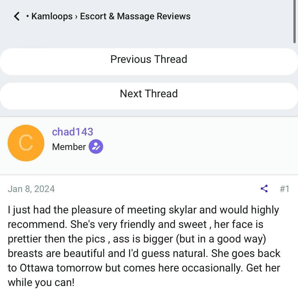 
                        Skylar
                     is Female Escorts. | Montreal | Quebec | Canada | canadatopescorts.com 