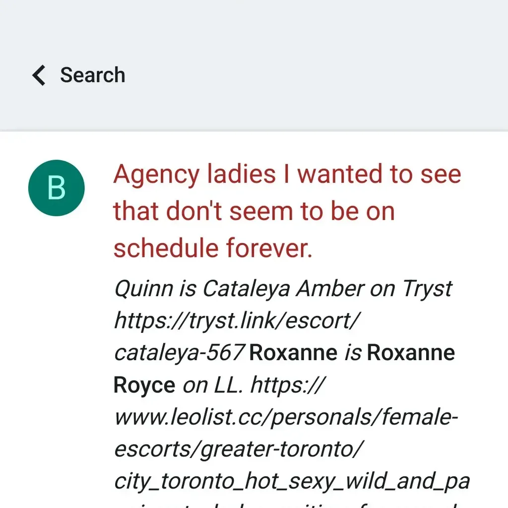 
                        Roxanne Royce
                     is Female Escorts. | Toronto | Ontario | Canada | canadatopescorts.com 
