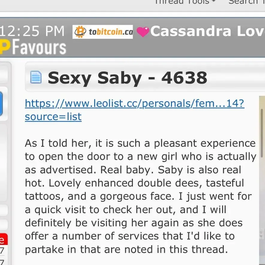 
                        SABY (CA$H)
                     is Female Escorts. | Sault Ste Marie | Ontario | Canada | canadatopescorts.com 