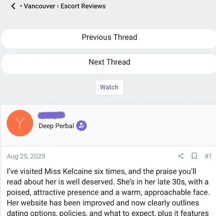 
                        Kel Caine
                     is Female Escorts. | Vancouver | British Columbia | Canada | canadatopescorts.com 