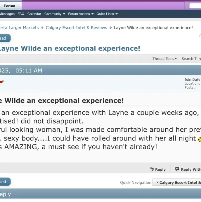 
                        Layne Wilde
                     is Female Escorts. | Calgary | Alberta | Canada | canadatopescorts.com 