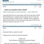 
                        Sofia Love
                     is Female Escorts. | Grande Prairie | Alberta | Canada | canadatopescorts.com 