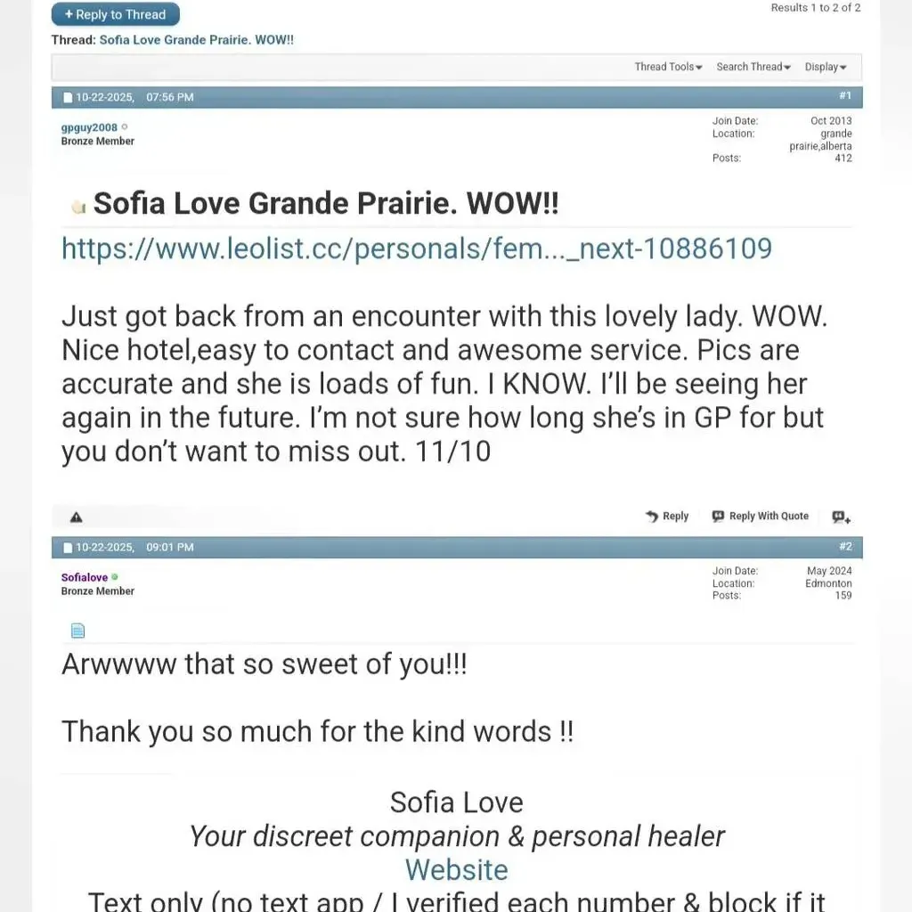 
                        Sofia Love
                     is Female Escorts. | Grande Prairie | Alberta | Canada | canadatopescorts.com 