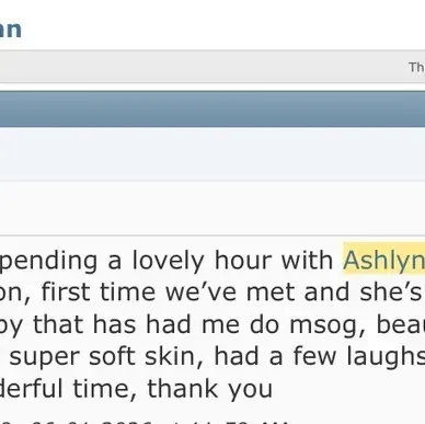 
                        Adore Ashlynn
                     is Female Escorts. | Prince Albert | Saskatchewan | Canada | canadatopescorts.com 