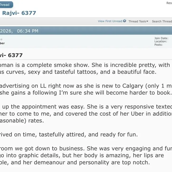 
                        RajviPretty
                     is Female Escorts. | Red Deer | Alberta | Canada | canadatopescorts.com 