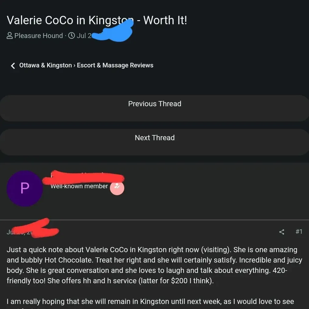 
                        Valery coco
                     is Female Escorts. | Kingston | Ontario | Canada | canadatopescorts.com 