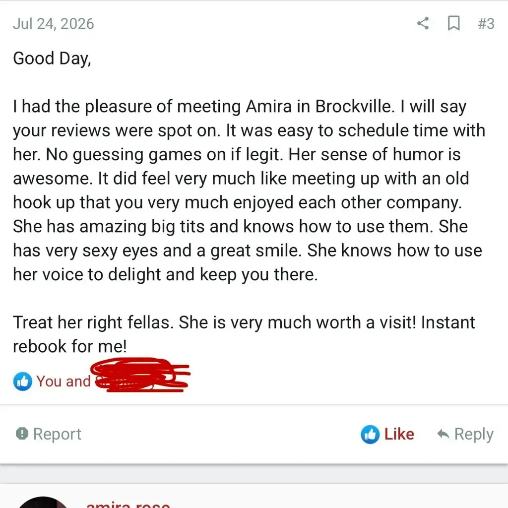 
                        Amira
                     is Female Escorts. | Barrie | Ontario | Canada | canadatopescorts.com 