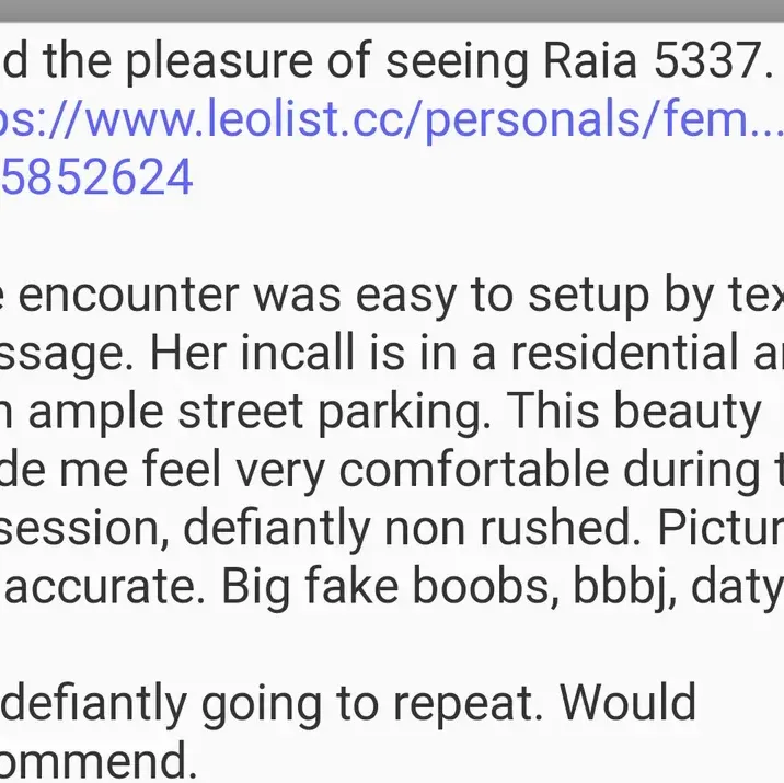 
                        Raia
                     is Female Escorts. | Kelowna | British Columbia | Canada | canadatopescorts.com 
