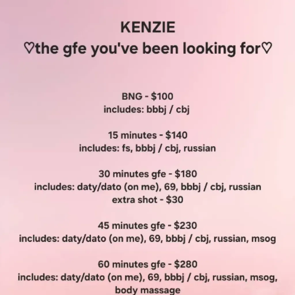 
                        Kenzie
                     is Female Escorts. | Abbotsford | British Columbia | Canada | canadatopescorts.com 