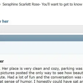 
                        Seraphine Scarlett-Rose
                     is Female Escorts. | Calgary | Alberta | Canada | canadatopescorts.com 