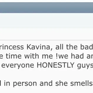 
                        Princesskavina
                     is Female Escorts. | Edmonton | Alberta | Canada | canadatopescorts.com 